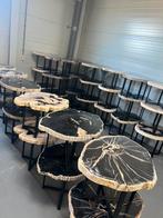 Exvlusieve versteendhout  I versteend houten salontafels, Ophalen of Verzenden, Nieuw