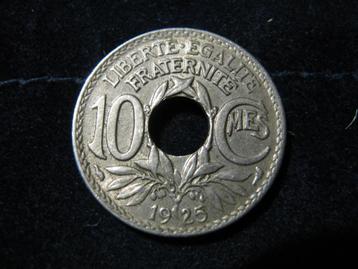 Frankrijk 10 Centimes 1925 #650