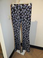 Stieglitz flared broek kleur print bloemetjes 42