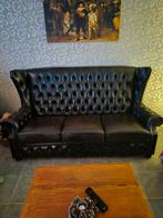 Chesterfield Bankstel Set, Huis en Inrichting, Ophalen, Gebruikt, Rechte bank, Vierpersoons of meer