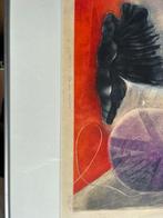 Abstracte kunst aan de muur, Antiek en Kunst, Kunst | Litho's en Zeefdrukken, Ophalen of Verzenden