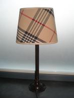 Burberry tafel lamp, Verzenden, Zo goed als nieuw, Minder dan 50 cm