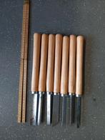 Houtdraaibeitels, Doe-het-zelf en Verbouw, Gereedschap | Handgereedschap, Ophalen of Verzenden