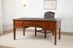 Klassiek Engels bureau 160x80 NIEUW (schrijftafel), Ophalen of Verzenden, Nieuw, Bureau