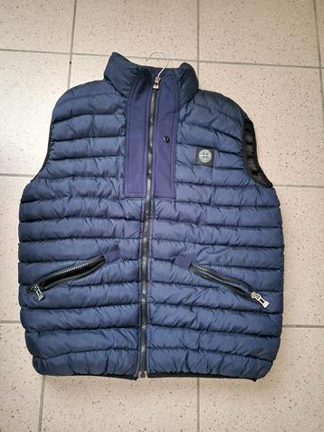 Stone Island Bodywarmer Donkerblauw Maat L (valt als M) beschikbaar voor biedingen