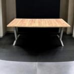 Verstelbaar bureau met slinger met nieuwe blade200x80xH62-86, Ophalen of Verzenden, In hoogte verstelbaar, Gebruikt, Bureau