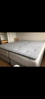 IKEA tweepersoons bed, 180cm breed, 210 lang, Ophalen, Gebruikt, 210 cm, Tweepersoons