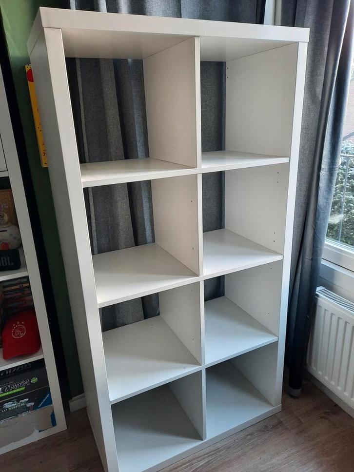 IKEA Kallax vakkenkast, Huis en Inrichting, Kasten | Boekenkasten, Zo goed als nieuw, 50 tot 100 cm, 100 tot 150 cm, 25 tot 50 cm