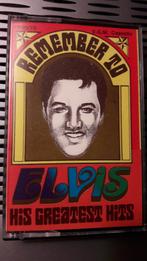 Elvis Presley muziek cassettes, Cd's en Dvd's, Cassettebandjes, Gebruikt, Overige genres, 1 bandje, Ophalen of Verzenden