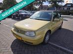 Volkswagen Golf Cabriolet 1.8 Highline LEUKE AUTO RIJDT EN S, Auto's, Volkswagen, Stof, Gebruikt, Cabriolet, 4 stoelen