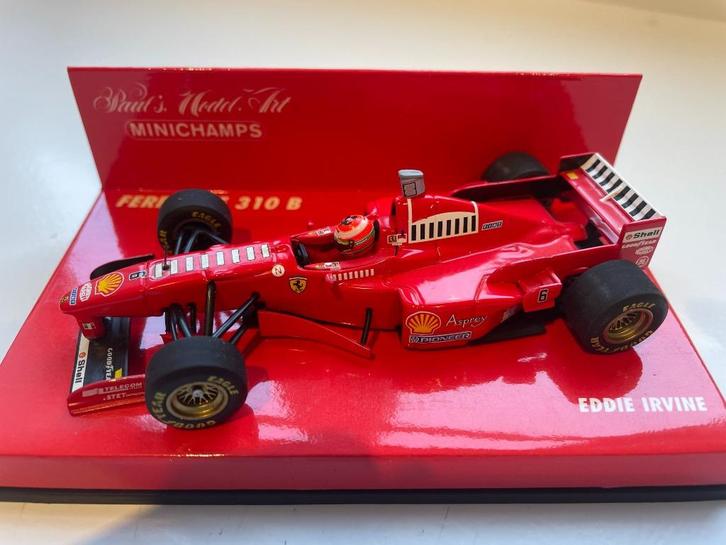 Ferrari F310-B E. Irvine 1997, Verzamelen, Automerken, Motoren en Formule 1, Zo goed als nieuw, Auto's, Ophalen of Verzenden