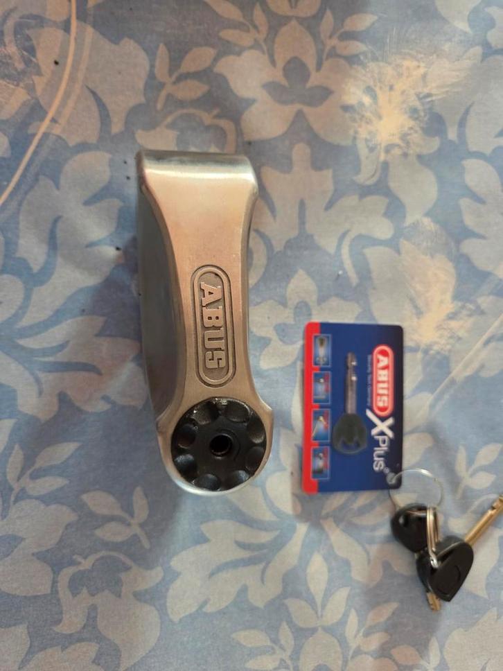 Abus Schijfremslot - Beveilig je motor/scooter!, Motoren, Accessoires | Sloten, Gebruikt, Ophalen of Verzenden