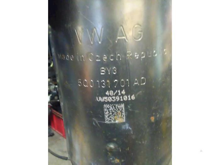 Katalysator van een Audi A3, Auto-onderdelen, Uitlaatsystemen, Audi, Gebruikt, 3 maanden garantie, Ophalen of Verzenden