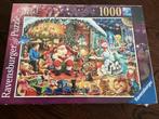 Mooie nostalgische kerstpuzzel 1000 stukjes, Ophalen of Verzenden