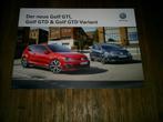 VW Der Neue Golf GTi / GTD, Boeken, Verzenden, Zo goed als nieuw, Volkswagen