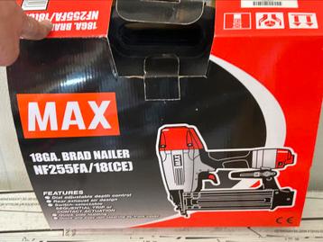 Max tacker NF255FA/18 CE beschikbaar voor biedingen