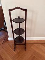 Antiek etagère met 3 plateaus, Ophalen, Gebruikt