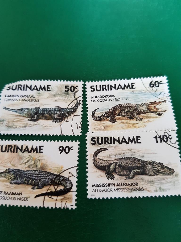 Suriname Rep., Verzenden, Gestempeld