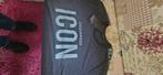 T Shirt Dsquared Icon maat is 3 XL, Verzenden, Zo goed als nieuw, Maat 56/58 (XL), Zwart