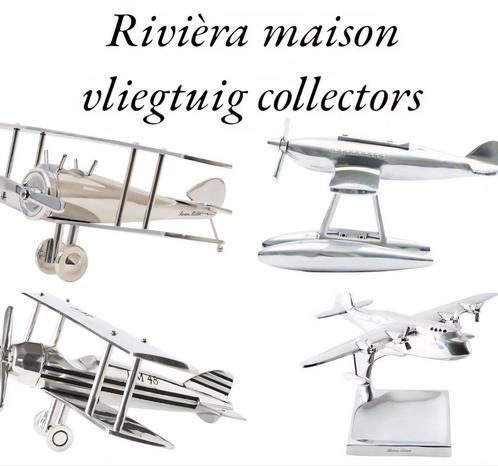 Van 676€ voor 550€ RIVIÈRA MAISON VLIEGTUIG COLLECTIE, Huis en Inrichting, Woonaccessoires | Overige, Nieuw, Ophalen