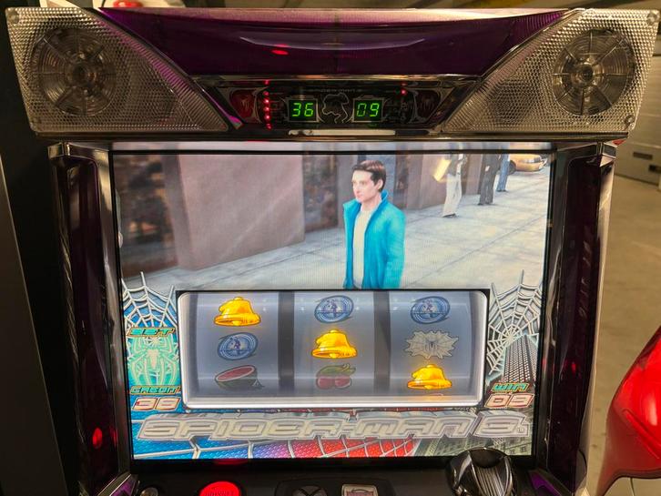 Sammy Spiderman 3 Pachislo - Compleet!, Verzamelen, Automaten | Gokkasten en Fruitautomaten, Gebruikt, Ophalen