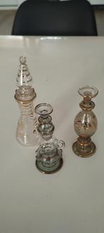 Egyptische Parfumflesjes - Handgeblazen Set, Ophalen