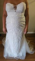 Pronovias Maclaine mermaid trouwjurk off white (maat 52), Ophalen of Verzenden, Nieuw, Wit, Trouwjurk