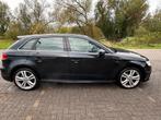 Audi A3 1.4TFSI G-tron 81KW SB S-tro 2014 Zwart, Auto's, Audi, Zwart, 4 cilinders, 96 €/maand, Leder en Stof