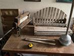 Antieke wastobbe rekje + grote wasknijper wasbok, Antiek en Kunst, Ophalen of Verzenden