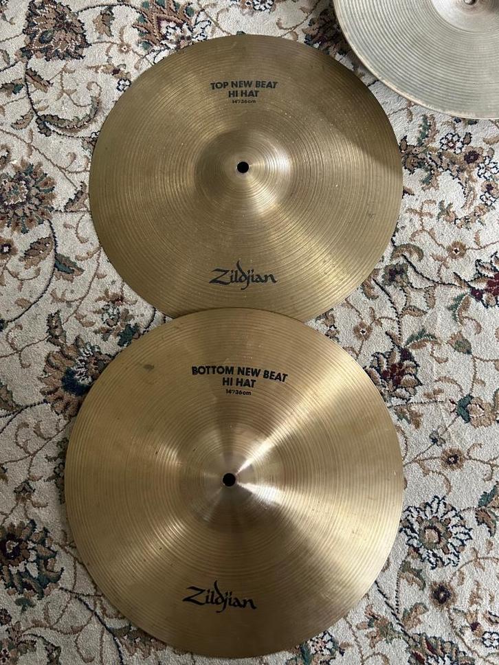 A Zildjian AVEDIS Cymbals vintage/pre-owned 9"-22", Muziek en Instrumenten, Instrumenten | Onderdelen, Gebruikt, Drums of Percussie