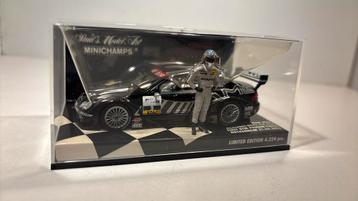 Mercedes benz clk dtm jean alesi 2002 minichamps 1.43 beschikbaar voor biedingen