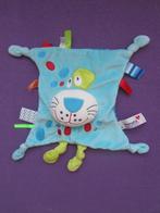 PRENATAL Knuffeldoekje - LABELDOEKJE LEEUW. BLAUW **Nieuw**, Ophalen of Verzenden, Nieuw, Overige typen