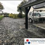 Basalt inveeg split grof keien kasseien kinderkoppen invegen, Overige materialen, Verzenden, Nieuw, Antraciet