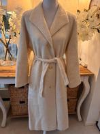 Exclusieve, chique, Crème alpaca/lama jas Reus, 38/M, ZGAN., Ophalen of Verzenden, Nieuw, Maat 38/40 (M), Wit