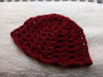 leuk wollen boho hippie mutsje, beanie, handgemaakt nieuw, Verzenden, Nieuw