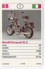 Kw555 bromfiets verzamelplaatje 8b garelli europed xl c, Ophalen of Verzenden, Zo goed als nieuw, Motoren