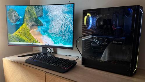Snelle Gaming PC – Ryzen 5, RX 6600, 32GB RAM, 1TB SSD, Computers en Software, Desktop Pc's, Zo goed als nieuw, 4 Ghz of meer