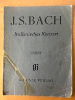J.S. Bach Italienische Konzert urtext 160 Henle Verlag, Piano, Gebruikt, Ophalen of Verzenden, Artiest of Componist