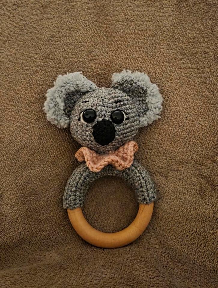 Koala Bijtring / Rammelaar, Kinderen en Baby's, Speelgoed | Babyspeelgoed, Nieuw, Rammelaar, Ophalen of Verzenden