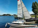 Hobbycat 14 witte catamaran, Watersport en Boten, Ophalen of Verzenden, Zo goed als nieuw, Minder dan 15 m²