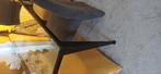 Tafel, Ophalen, 50 tot 100 cm, Rechthoekig, Glas