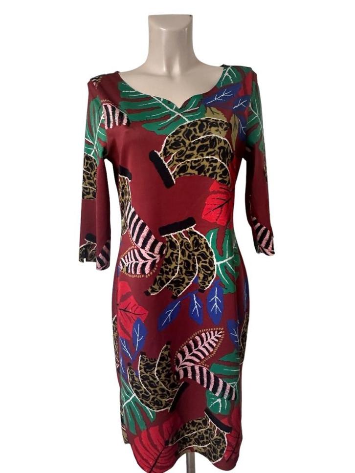 Lizzy en Coco jurk M, Kleding | Dames, Jurken, Zo goed als nieuw, Maat 38/40 (M), Overige kleuren, Knielengte, Ophalen of Verzenden