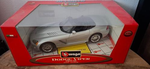 1.18 dodge viper srt/10, Hobby en Vrije tijd, Modelauto's | 1:18, Zo goed als nieuw, Auto, Bburago, Ophalen of Verzenden