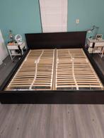 Elektrisch verstelbaar bed 180x200 + ombouw, Huis en Inrichting, Slaapkamer | Bedden, Ophalen, Tweepersoons, 180 cm, Hout