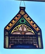 Gebrandschilderd glas in lood., Antiek en Kunst, Ophalen