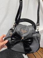 Grijze Prada Milano Handtas met strik, Ophalen of Verzenden, Zo goed als nieuw, Grijs, Handtas