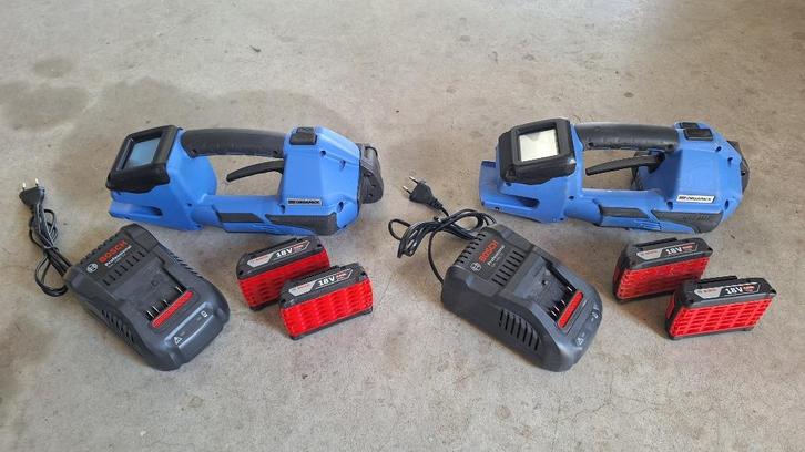 1x Orgapack OR-T 260 (Ort 260) accu strappingmachine omsnoer, Auto diversen, Autogereedschap, Zo goed als nieuw, Ophalen of Verzenden