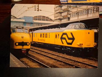 Briefkaart NS Mw meetrijtuig en Hondekop beschikbaar voor biedingen