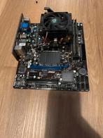 AMD AM3+ Moederbord met CPU en Koeler, Computers en Software, Moederborden, DDR3, Ophalen of Verzenden, Micro-ATX, AMD