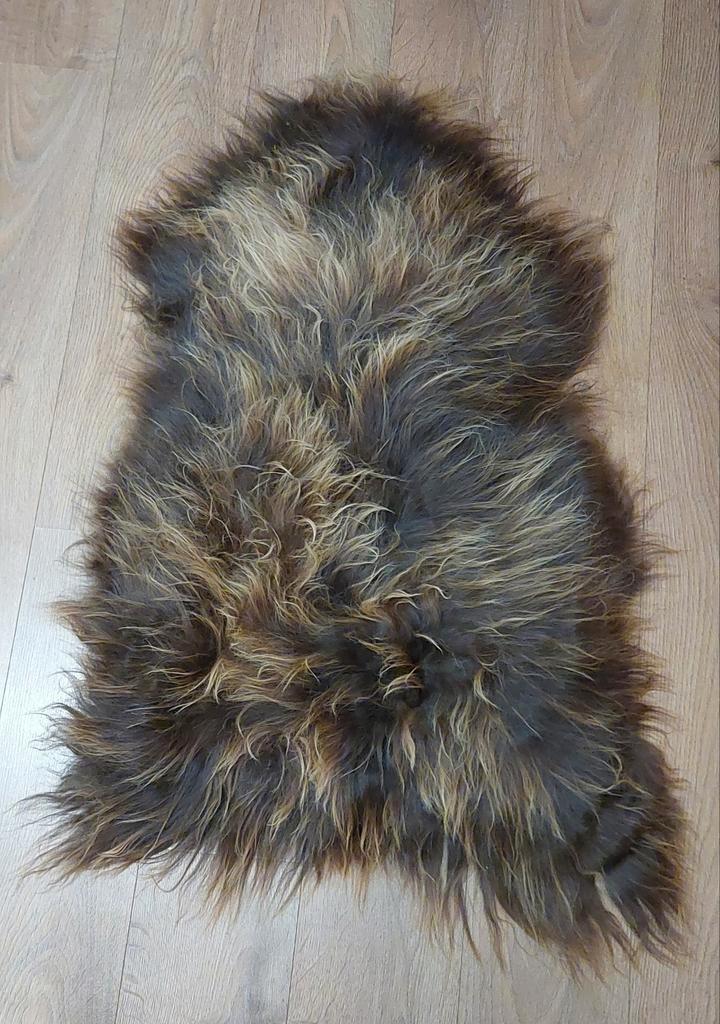 Bruin ijslands schapenvacht nieuw XL 8, Huis en Inrichting, Woonaccessoires | Plaids en Woondekens, Nieuw, Ophalen of Verzenden